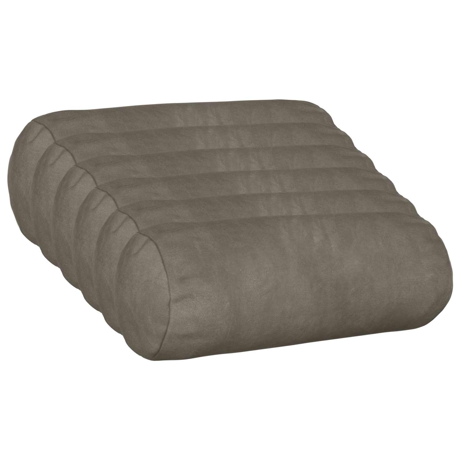 Cuscino con cuscino HEERLEN 6 pz Grigio Chiaro Velluto