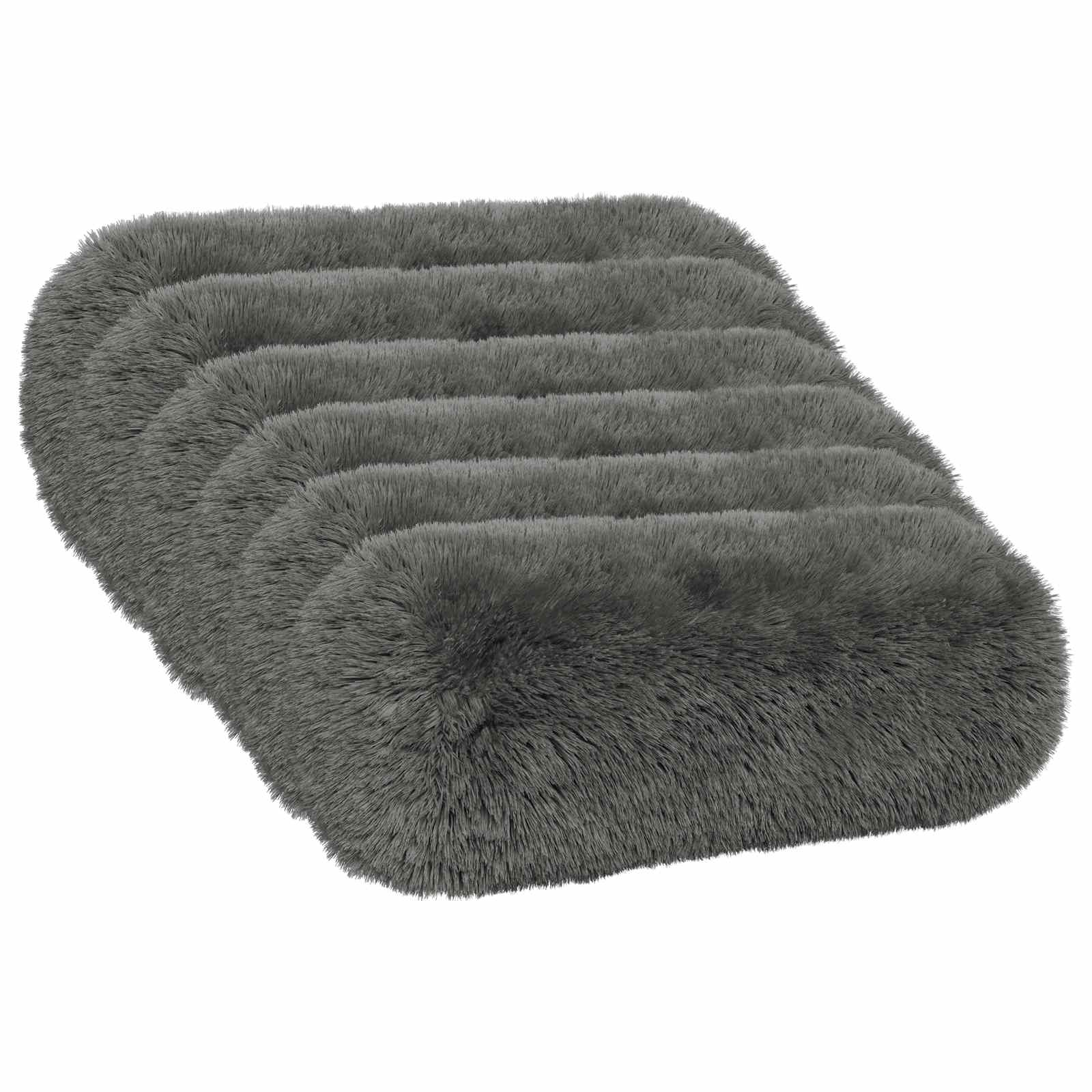 Cuscino con cuscino HEERLEN 2 pz Verde chiaro Fleece PV