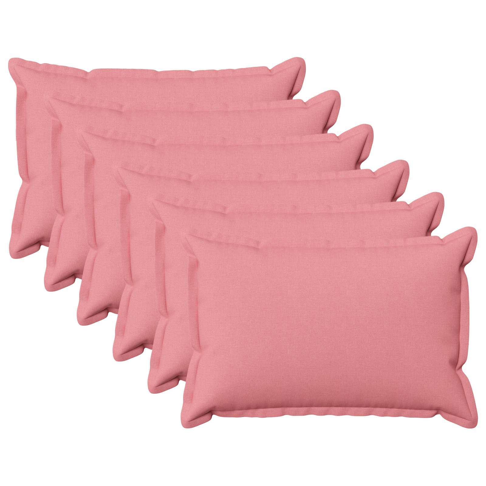 Cuscino con cuscino HOUTEN 6 pz Rosa Lino
