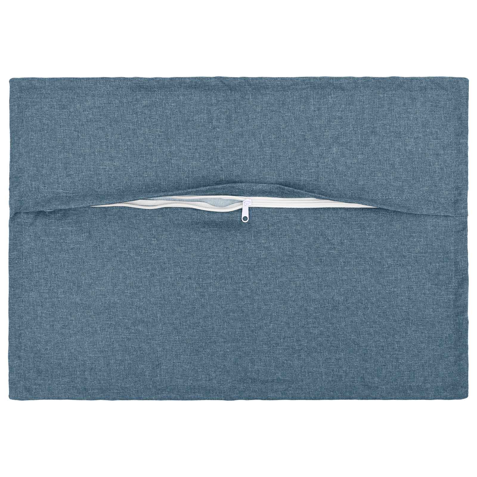 Cuscino con cuscino HOUTEN 2 pz Blu jeans Lino