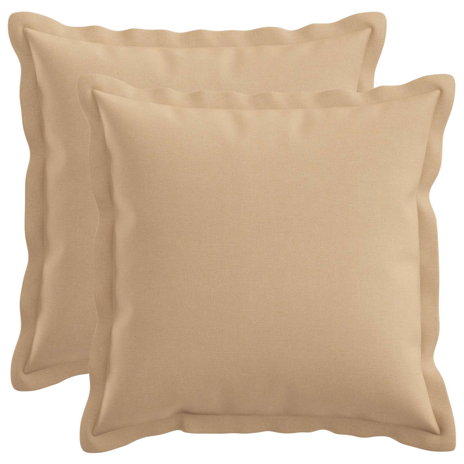 Cuscino con cuscino HOUTEN 2 pz Crema Lino