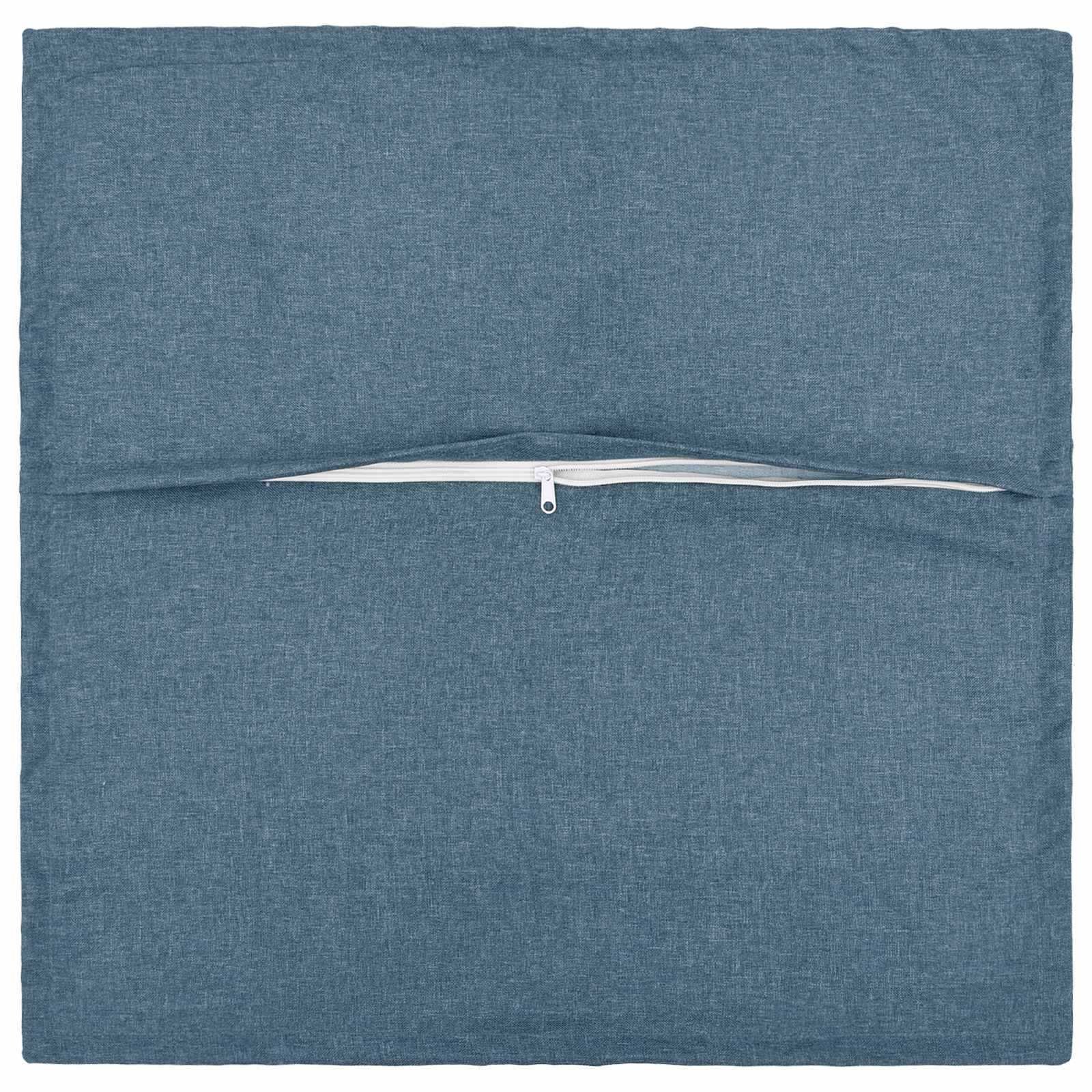 Cuscino con cuscino HOUTEN 6 pz Blu jeans Lino