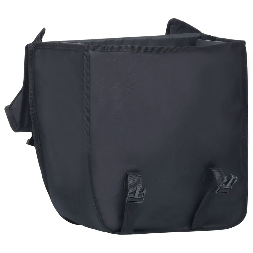 Borsa Singola Bicicletta Impermeabile per Portapacchi 21 L Nero