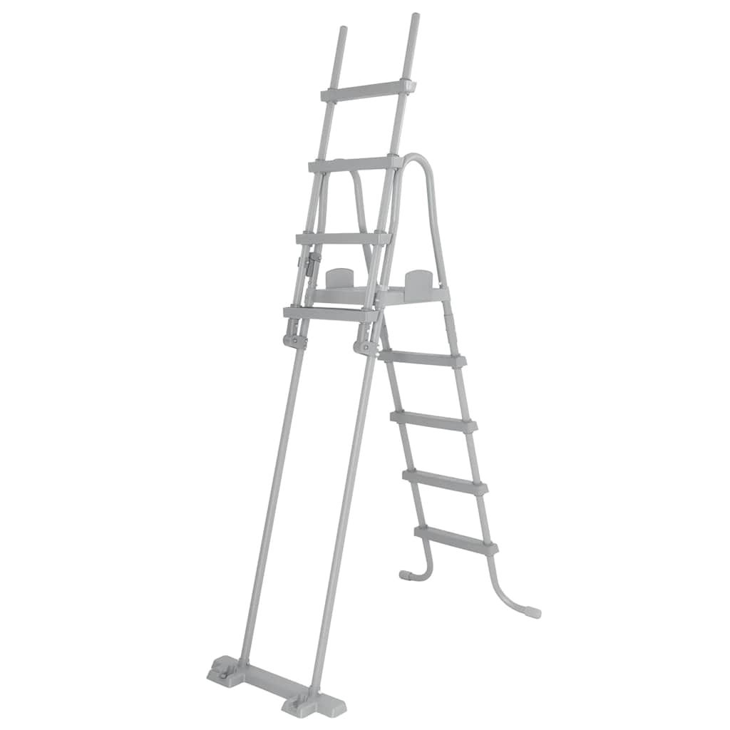 Scaletta Piscina 4 Gradini Flowclear 132 cm Acciaio