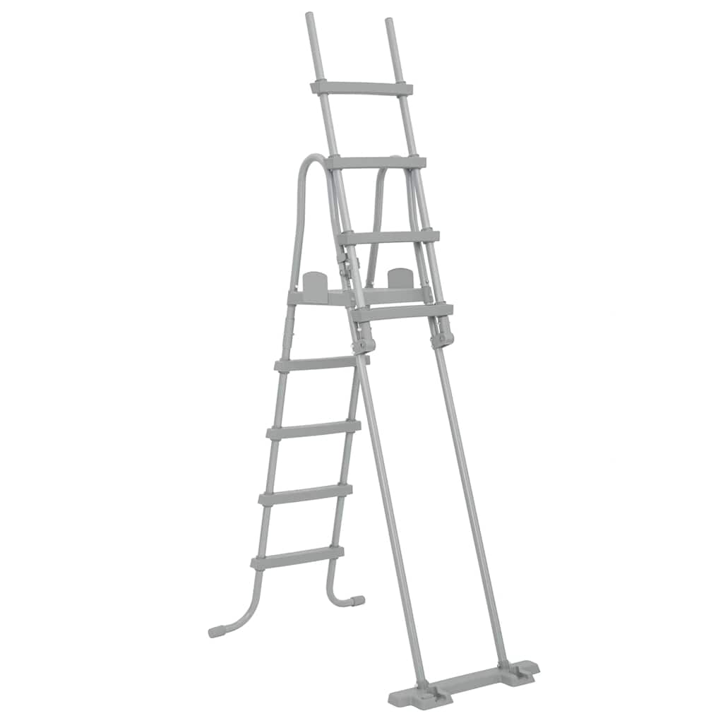 Scaletta Piscina 4 Gradini Flowclear 132 cm Acciaio