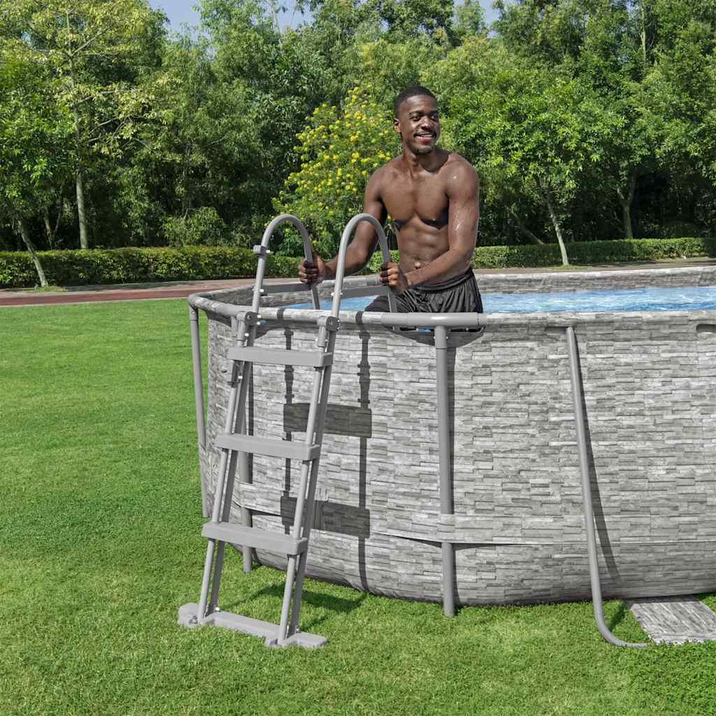 Bestway Set Piscina Power Steel 488x305x107 cm