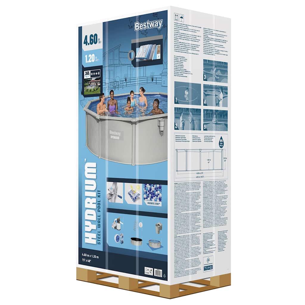 Bestway Set Piscina Hydrium 460x120 cm