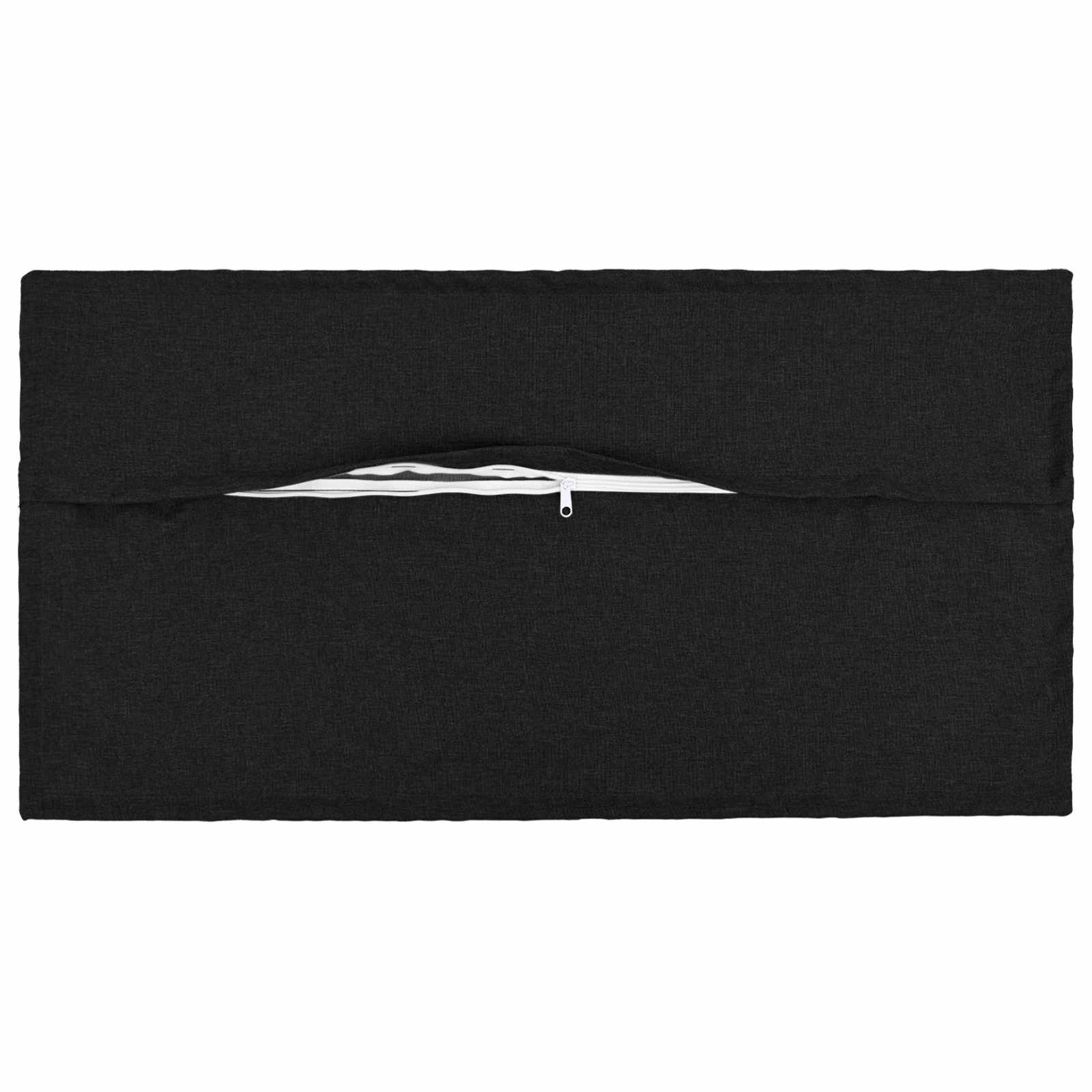 Cuscino con cuscino HOUTEN 2 pz Nero Lino