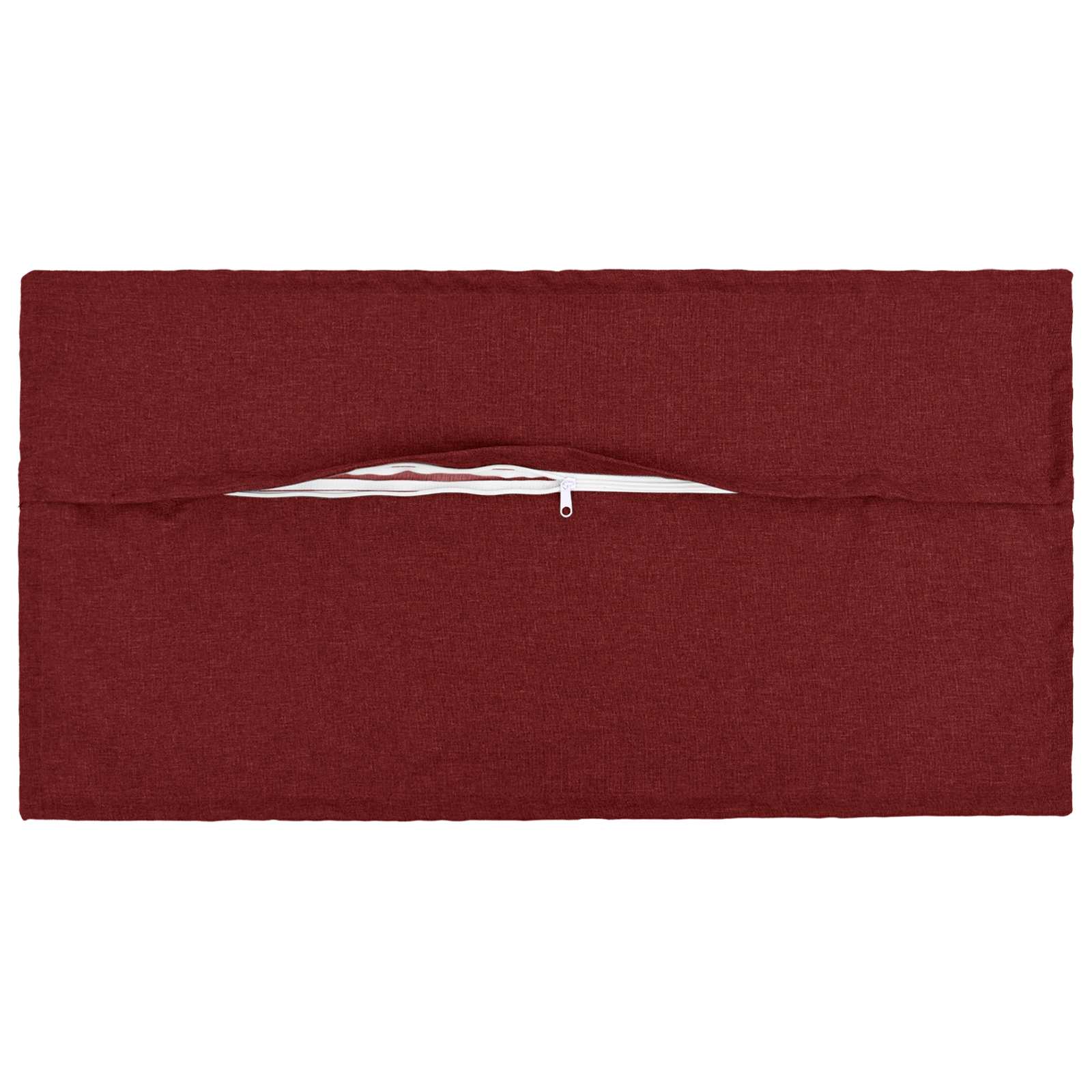 Cuscino con cuscino HOUTEN 6 pz Rosso Vino Lino