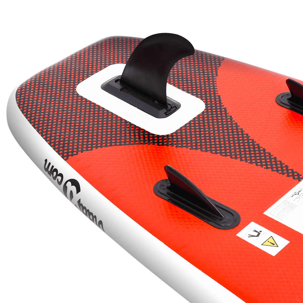 Set Tavola SUP Gonfiabile Rossa 330x76x10 cm