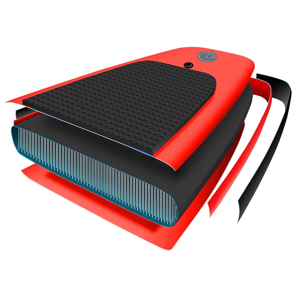 Set Tavola SUP Gonfiabile Rossa 330x76x10 cm