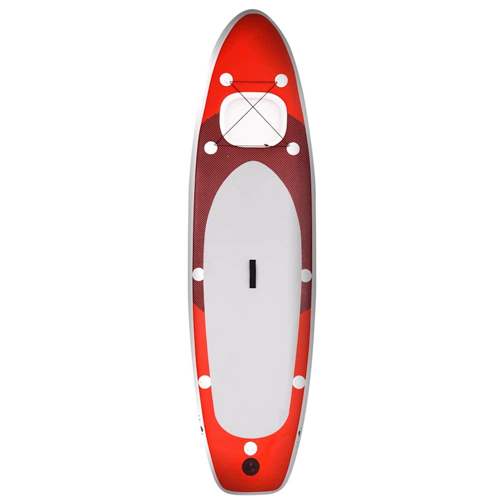 Set Tavola da SUP Gonfiabile Rosso 360x81x10 cm