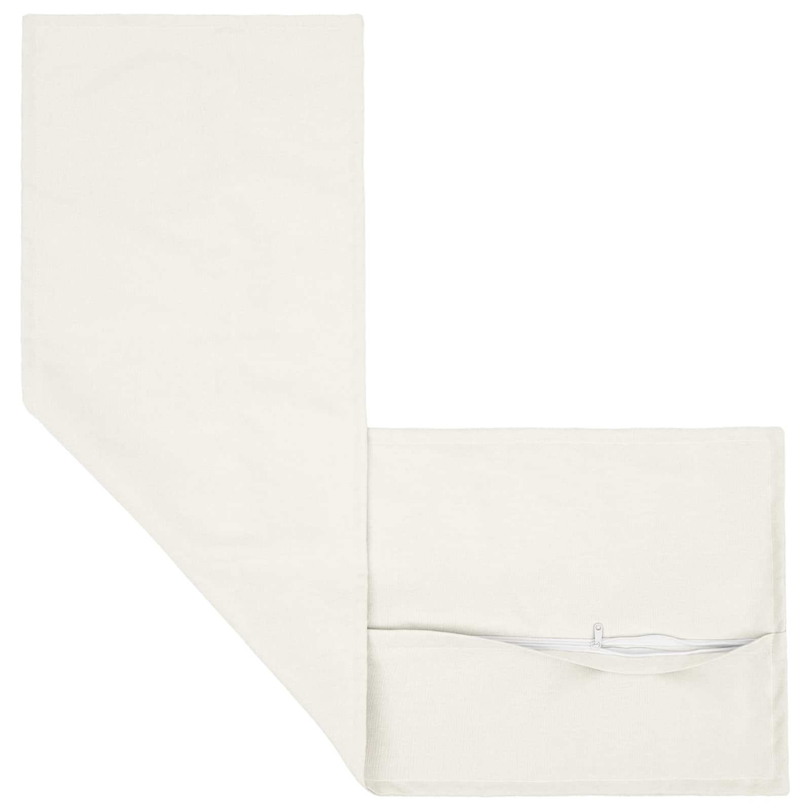 Cuscino con cuscino HOUTEN 2 pz Bianco Lino