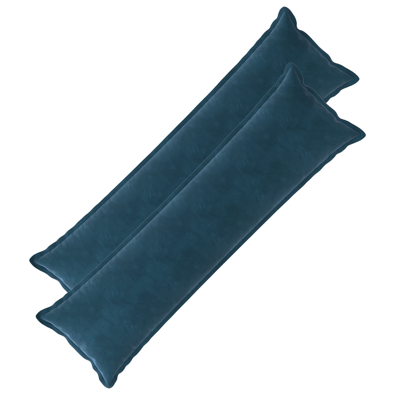Cuscino con cuscino HOUTEN 2 pz Blu Velluto