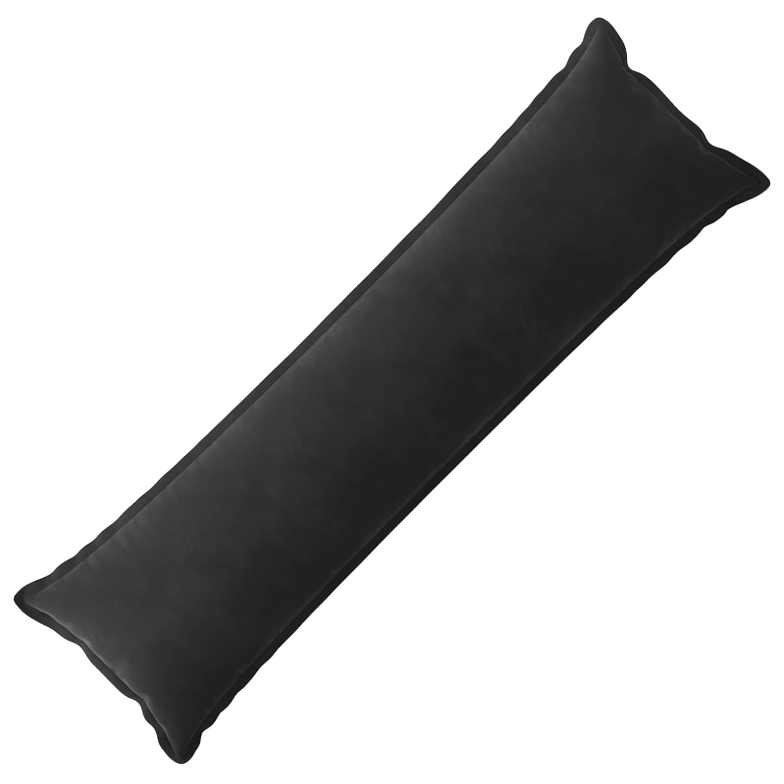 Cuscino con cuscino HOUTEN Nero 40 x 145 cm Velluto