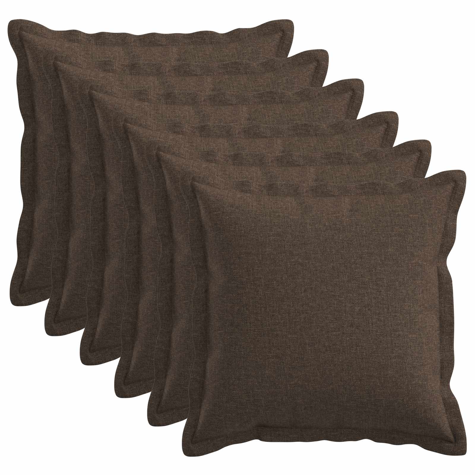 Cuscino con cuscino HOUTEN 6 pz Tortora Lino
