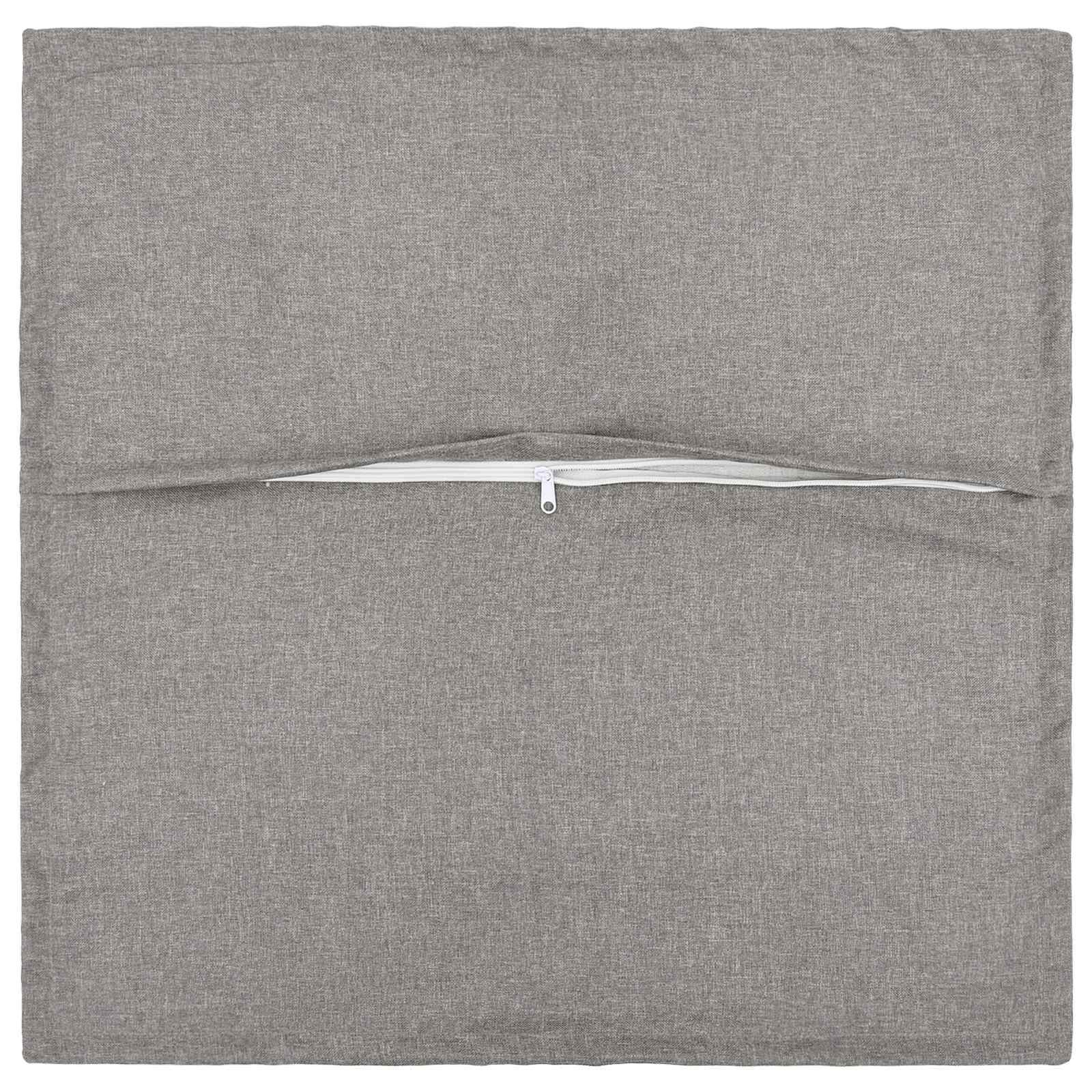 Cuscino con cuscino HOUTEN 12 pz Grigio Nuvola Lino