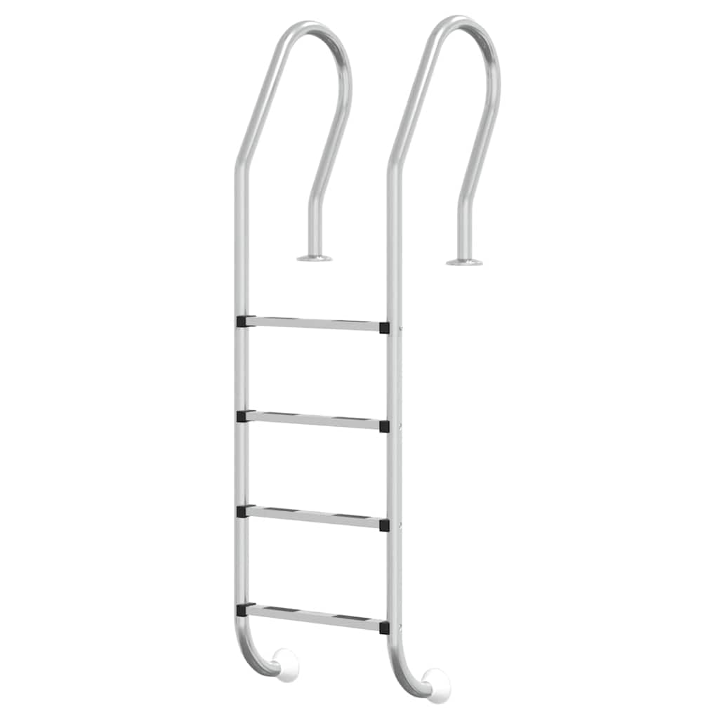 Scala per Piscina 54x38x184,5 cm in Acciaio Inox 304