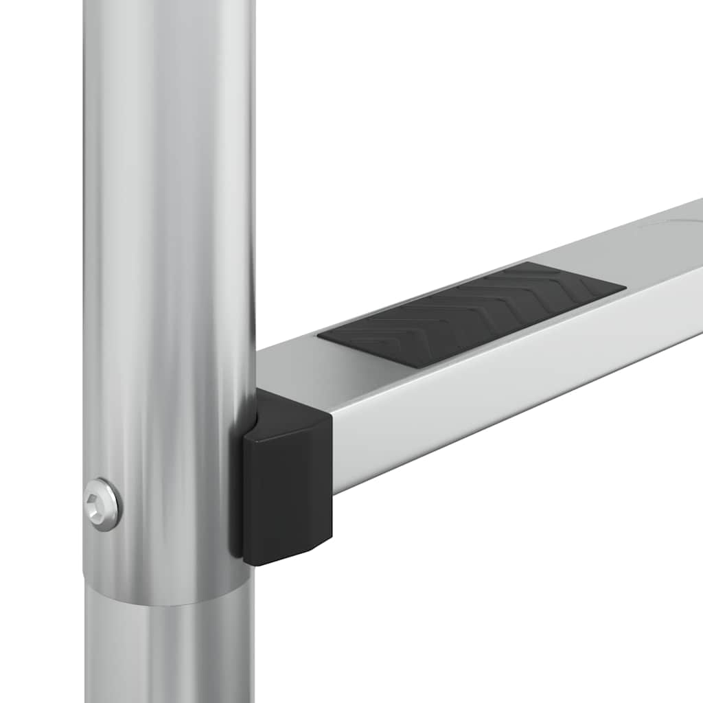Scala per Piscina 54x38x184,5 cm in Acciaio Inox 304