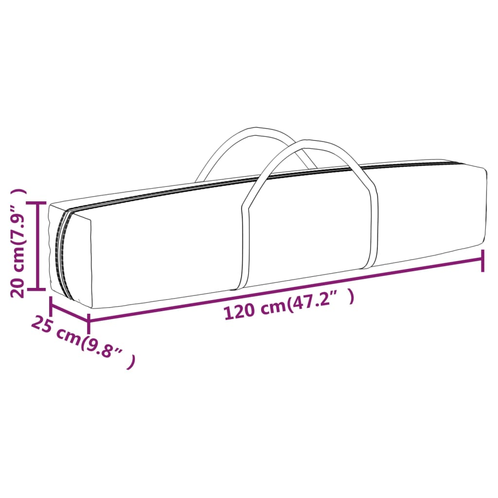 Tenda per Feste Pieghevole Rossa 2x2 m