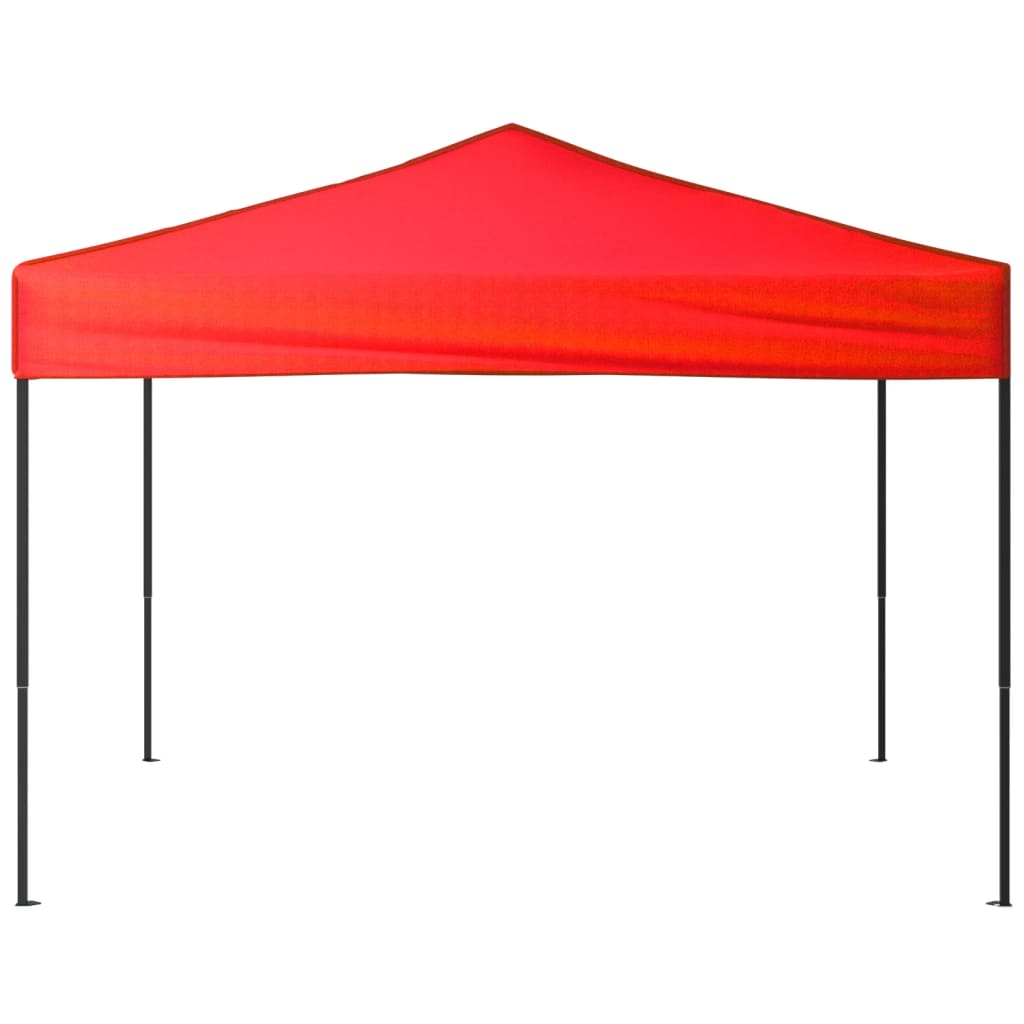Tenda per Feste Pieghevole Rossa 3x3 m