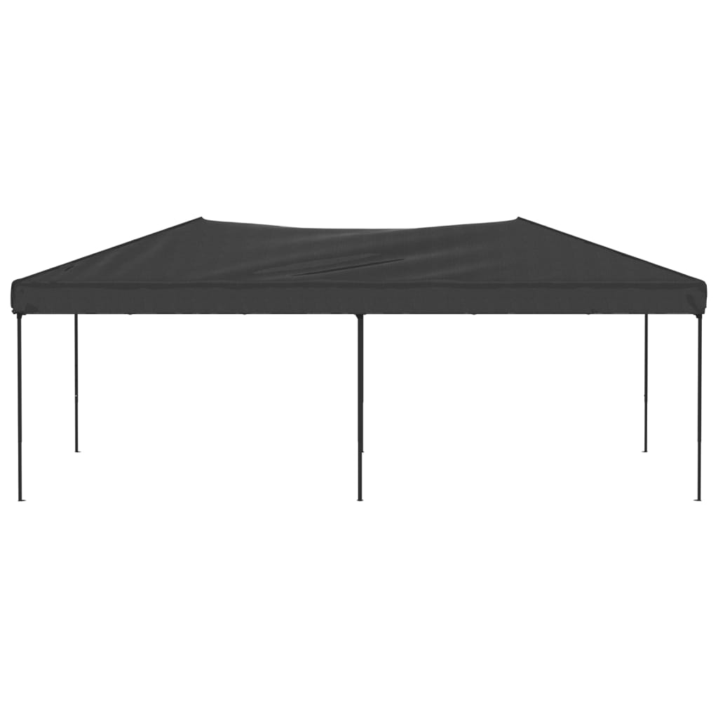 Tenda per Feste Pieghevole Antracite 3x6 m