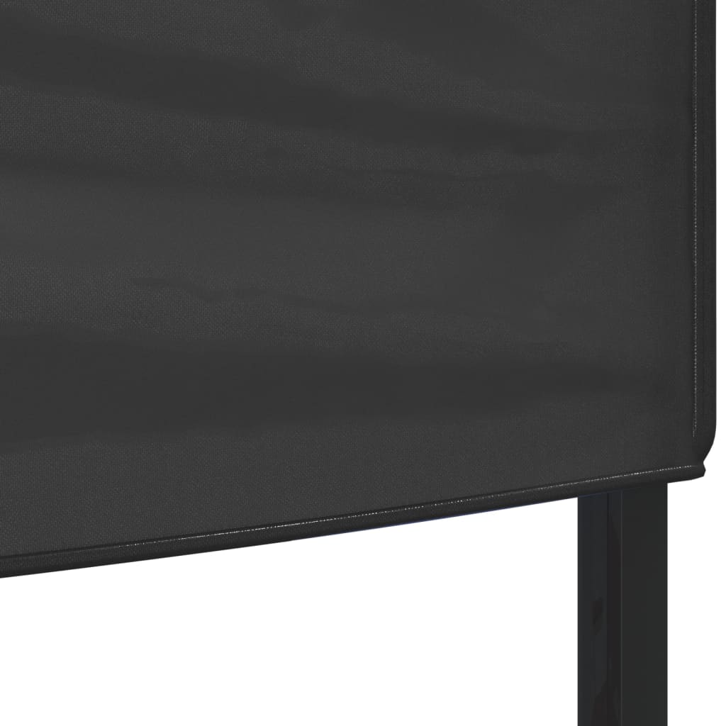 Tenda per Feste Pieghevole Antracite 3x6 m