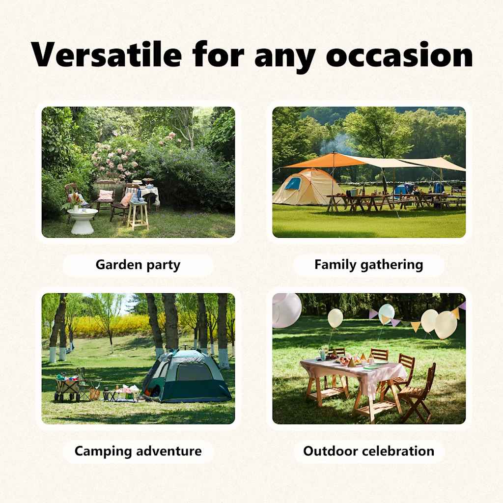 Tenda per Feste Pieghevole con Pareti Laterali Blu 3x6 m