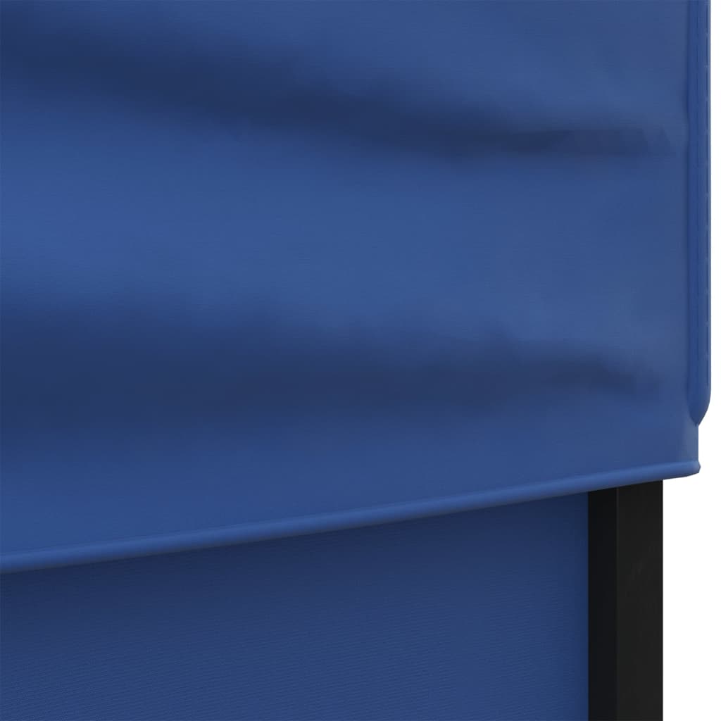 Tenda per Feste Pieghevole con Pareti Laterali Blu 3x6 m