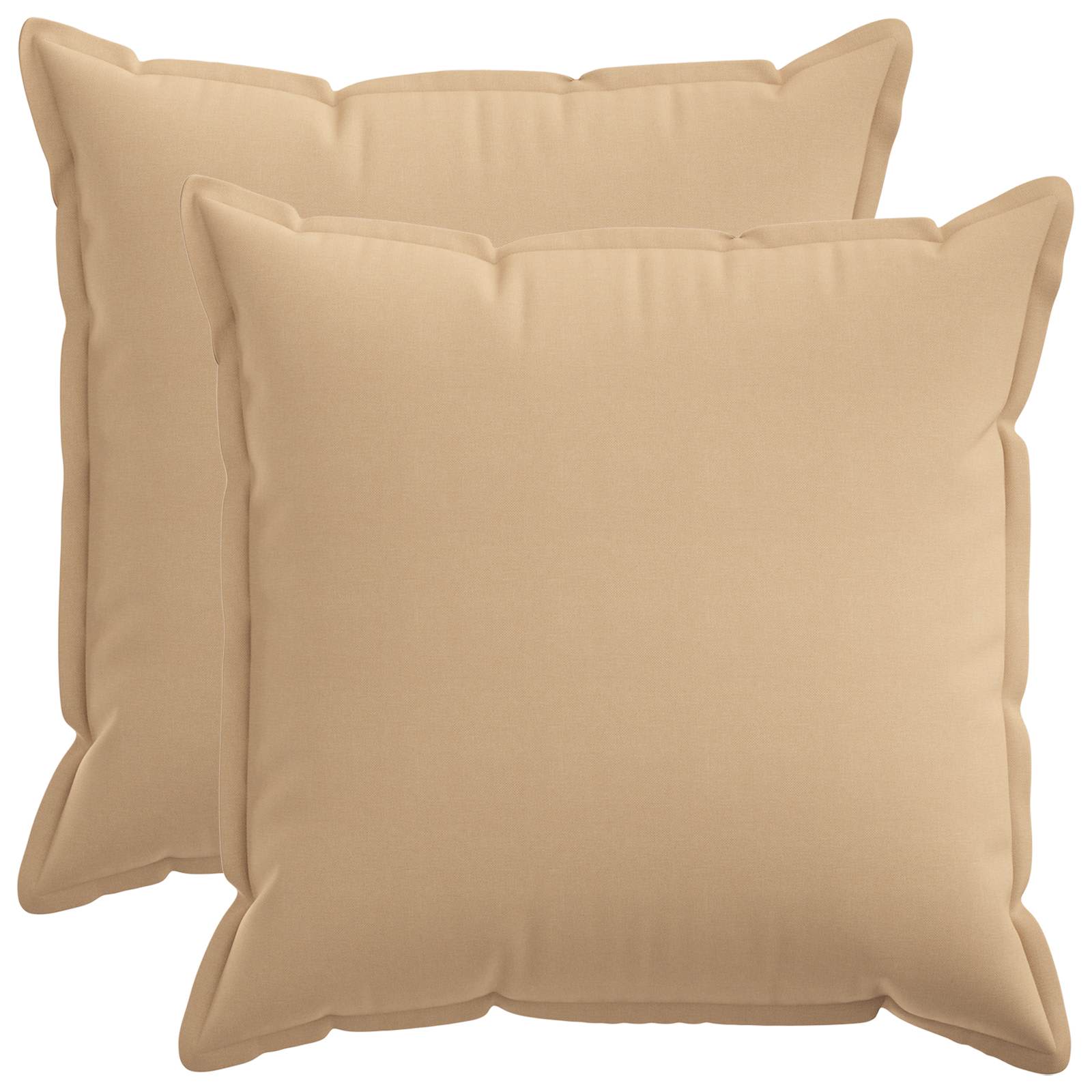 Cuscino con cuscino HOUTEN 2 pz Crema Lino