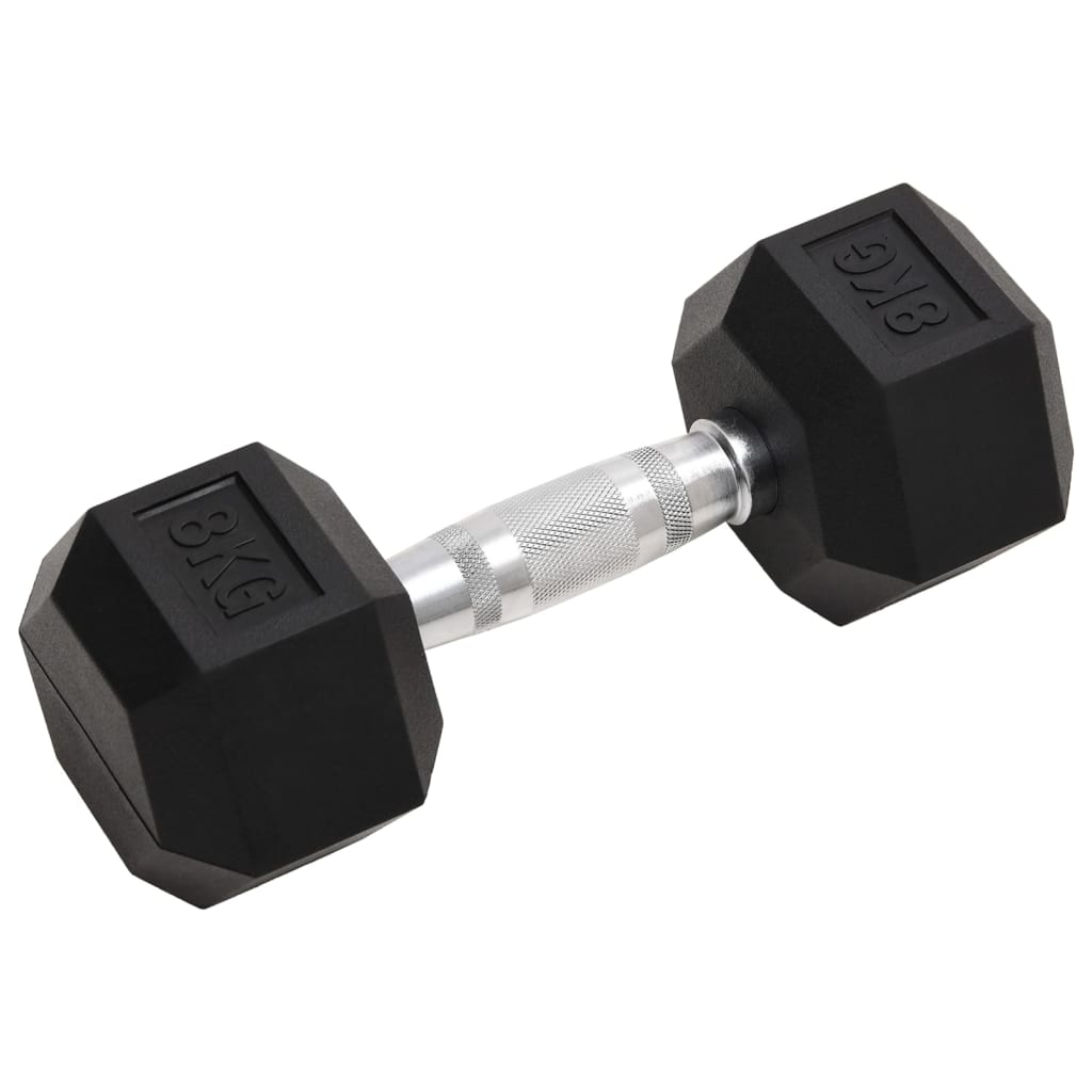 Manubri 2 pz 8 kg Totale in Ghisa