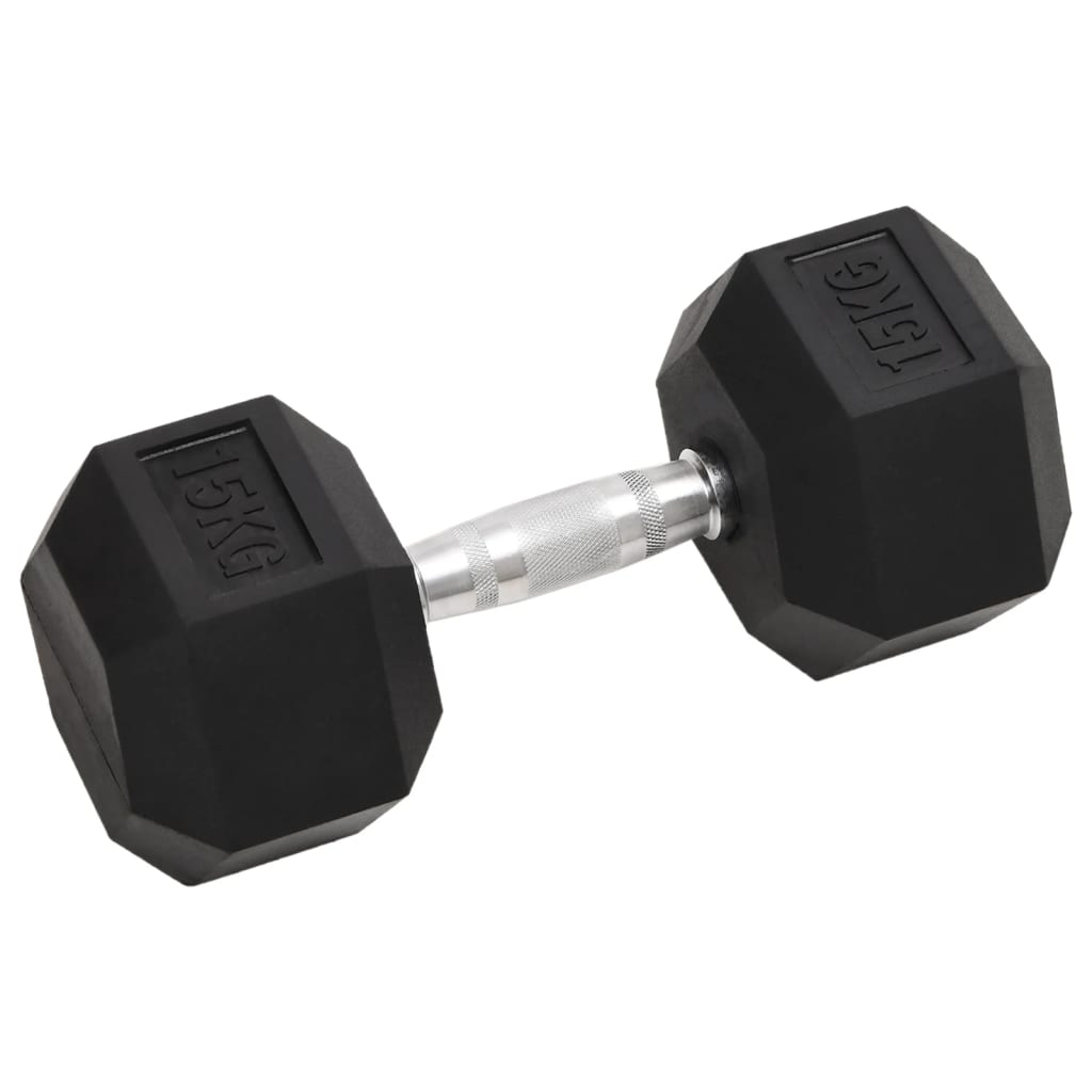Manubri 2 pz 15 kg Totale in Ghisa