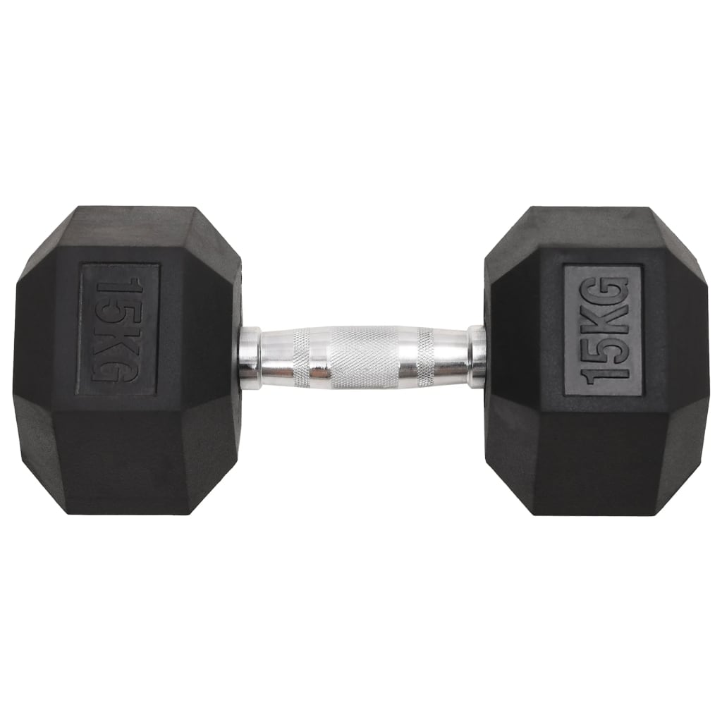 Manubri 2 pz 15 kg Totale in Ghisa