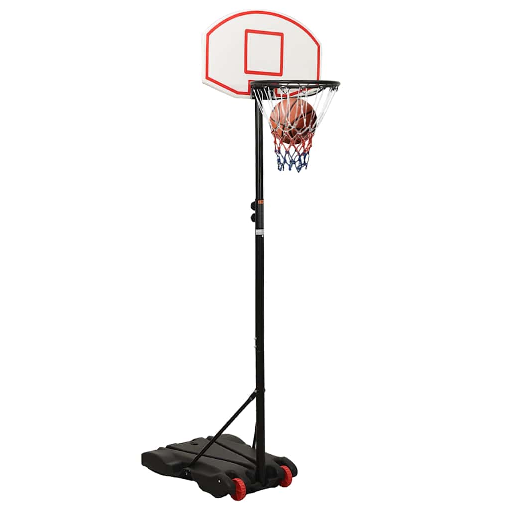 Supporto per Pallacanestro Bianco 216-250 cm Polietilene