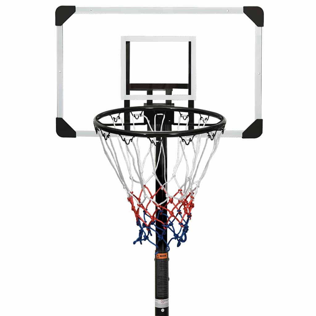Supporto per Pallacanestro Trasparente 216-250 cm Policarbonato