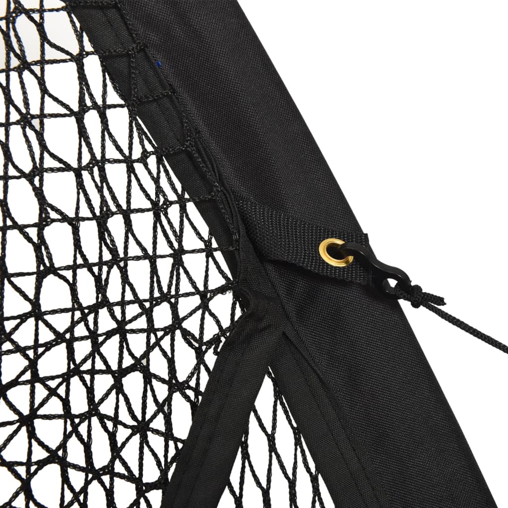 Rete Gabbia da Battuta Baseball Nera 900x400x250 cm Poliestere