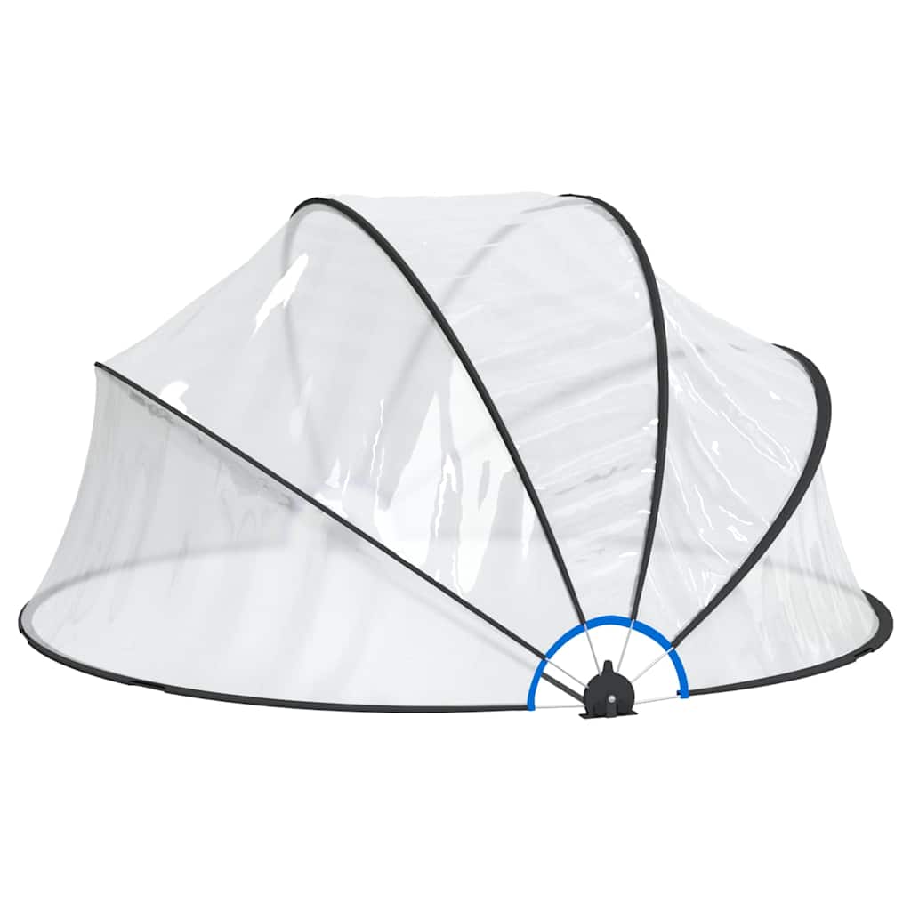 Cupola per Piscina Rotonda 315x158 cm PVC