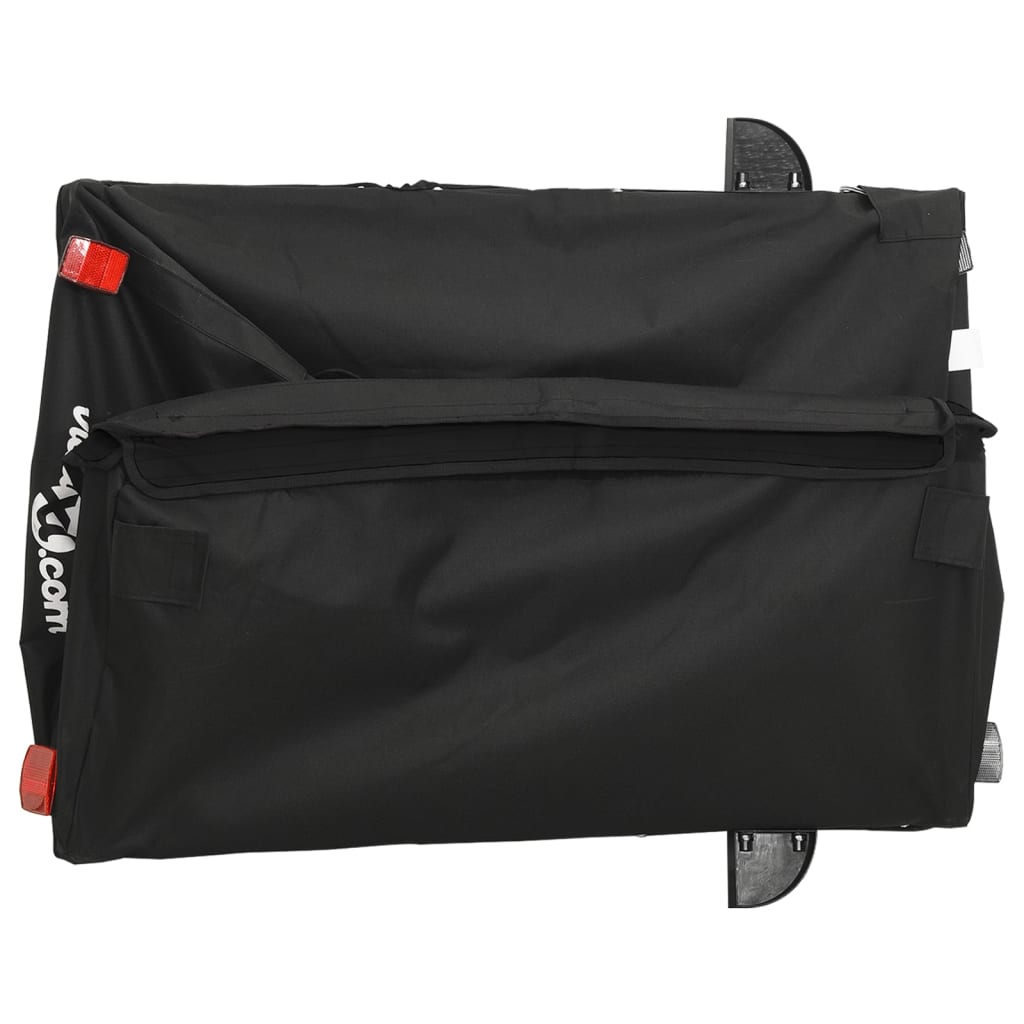 Rimorchio da Bici Nero 45 kg in Ferro