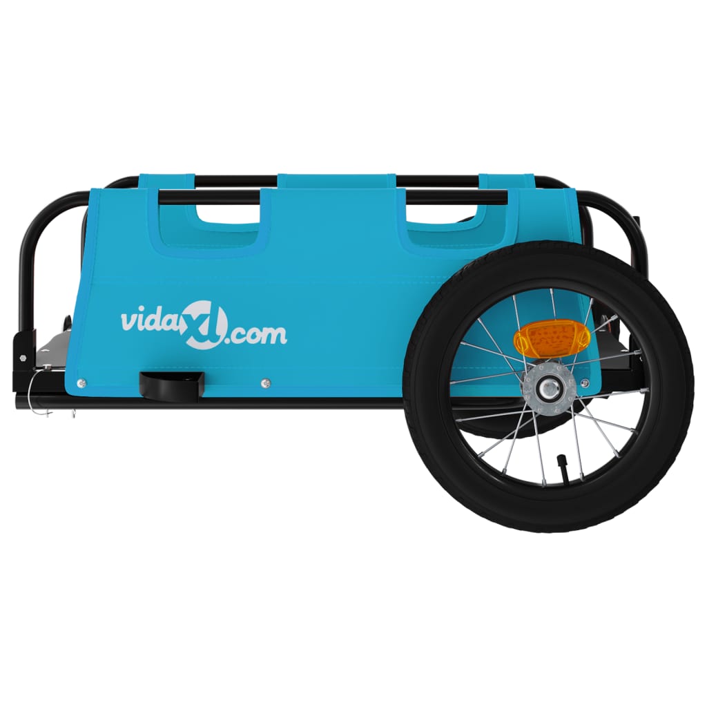 Rimorchio da Bici Blu Oxford e Ferro