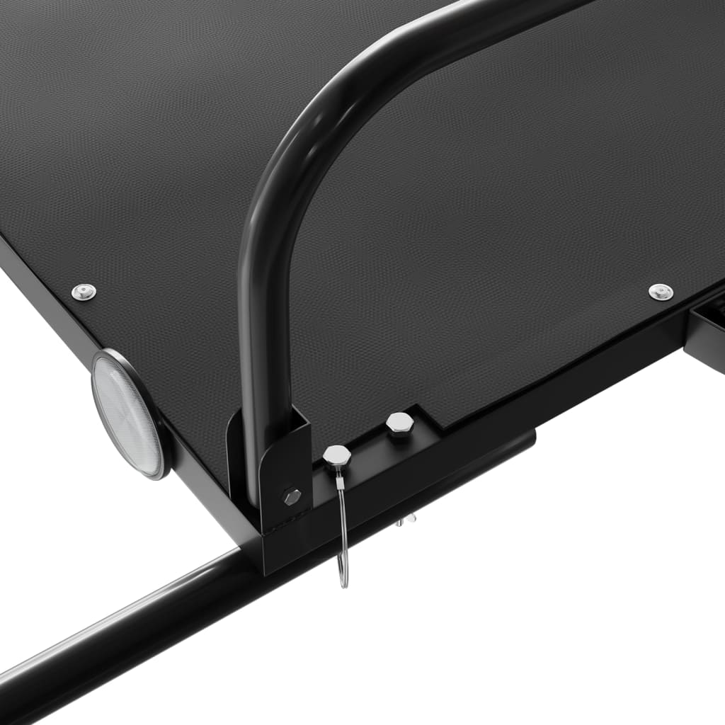 Rimorchio da Bici 122x53x31 cm in Ferro