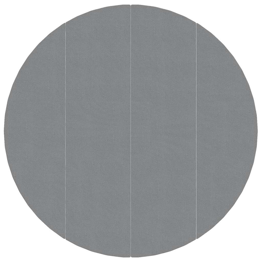 Telo per Fondo Piscina Ø 428 cm (2 mm) Rotondo Grigio Chiaro