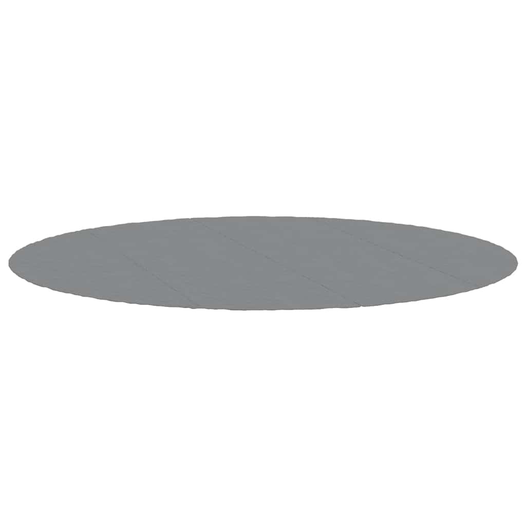Telo per Fondo Piscina Ø 500 cm (2 mm) Rotondo Grigio Chiaro