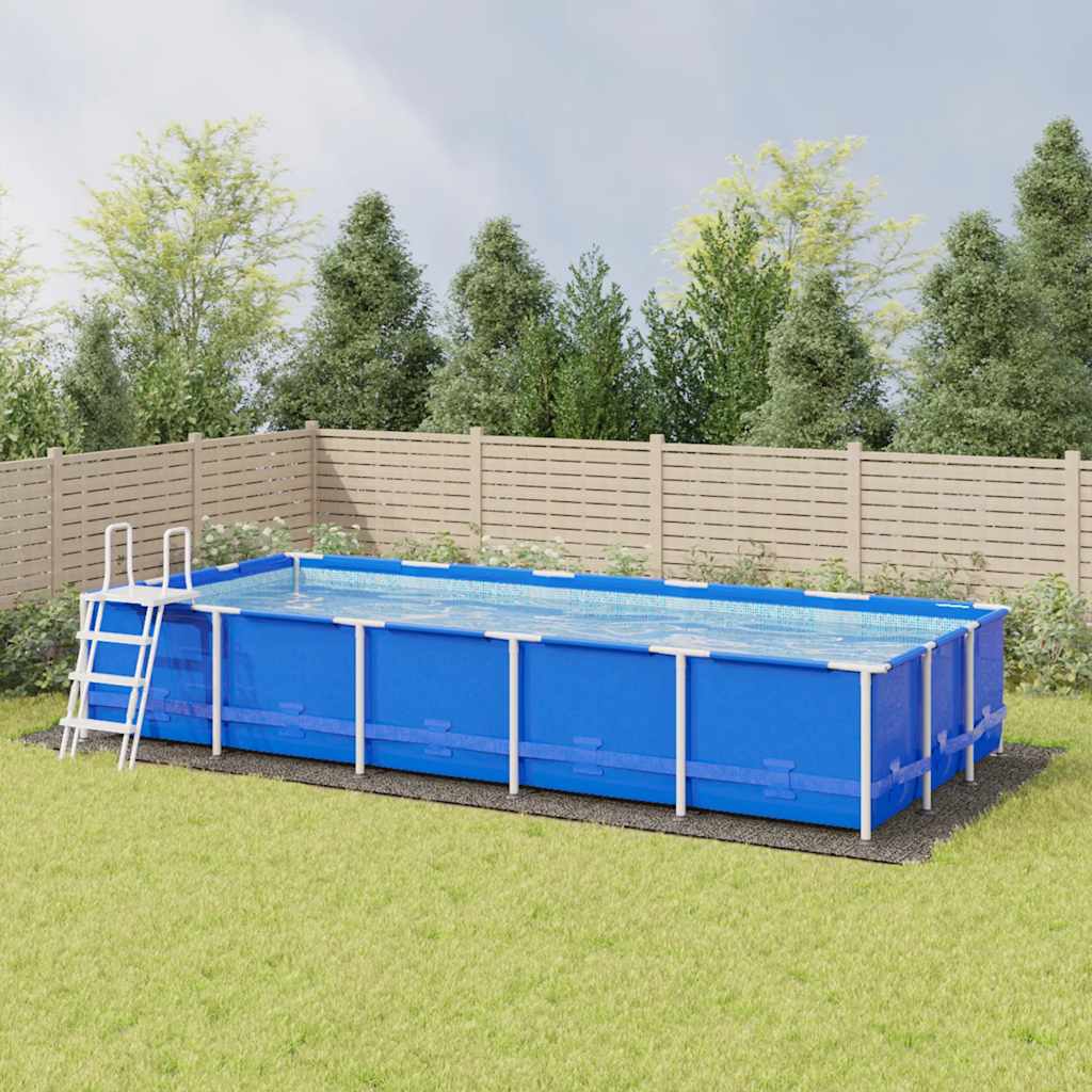 Telo per Fondo Piscina 999 x 500 cm Rettangolare