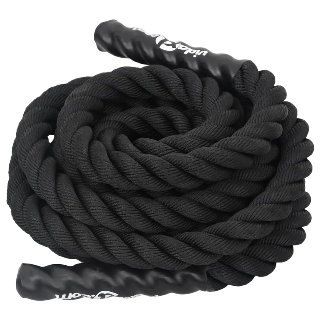 Corda da Battaglia Nera 6 m 4,5 kg Poliestere