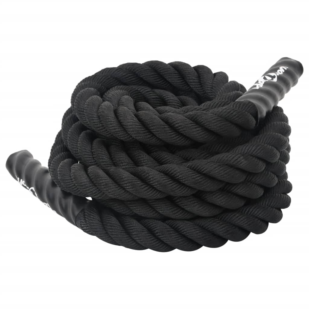 Corda da Battaglia Nera 6 m 4,5 kg Poliestere
