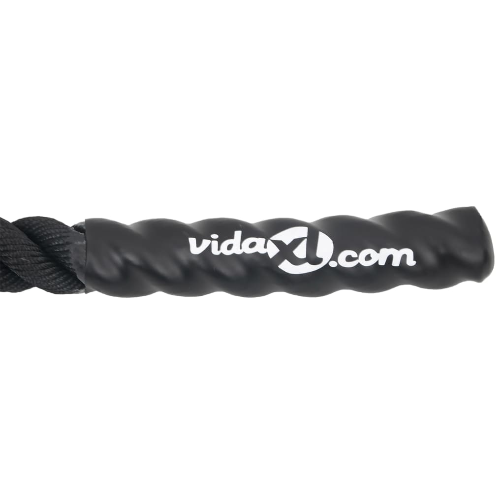 Corda da Battaglia Nera 6 m 4,5 kg Poliestere