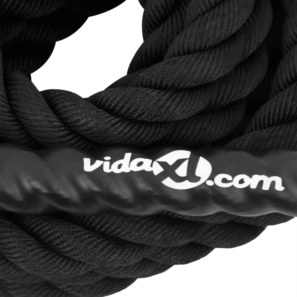 Corda da Battaglia Nera 6 m 4,5 kg Poliestere