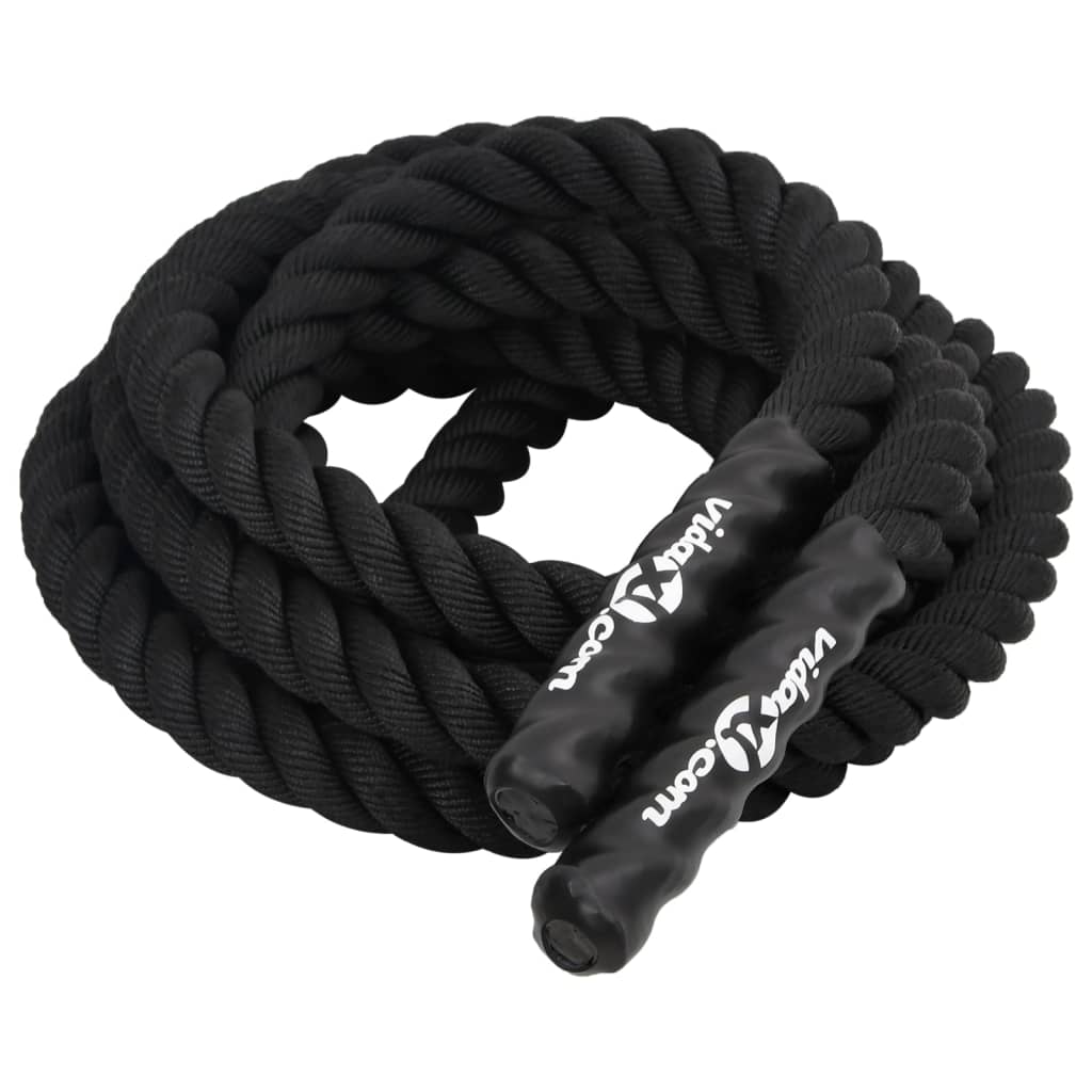 Corda da Battaglia Nera 9 m 6,8 kg Poliestere