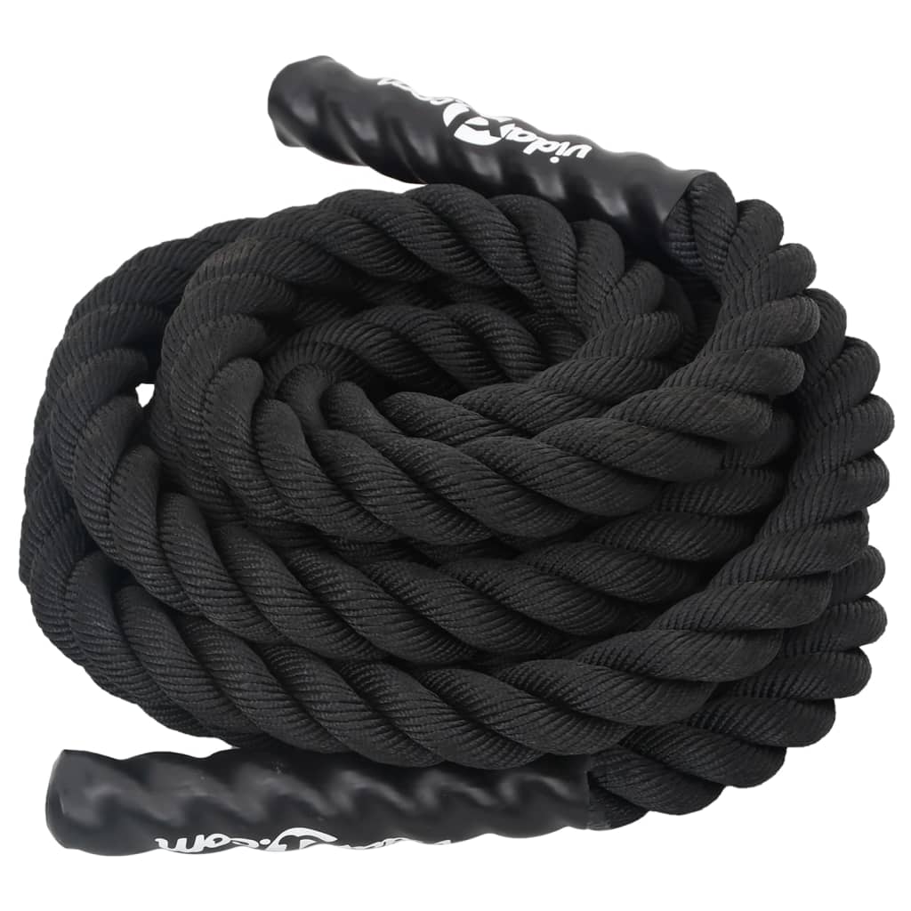 Corda da Battaglia Nera 9 m 6,8 kg Poliestere