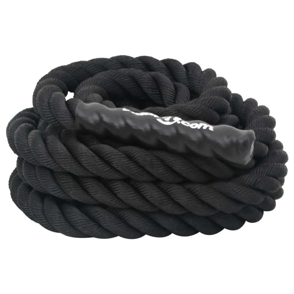 Corda da Battaglia Nera 9 m 6,8 kg Poliestere